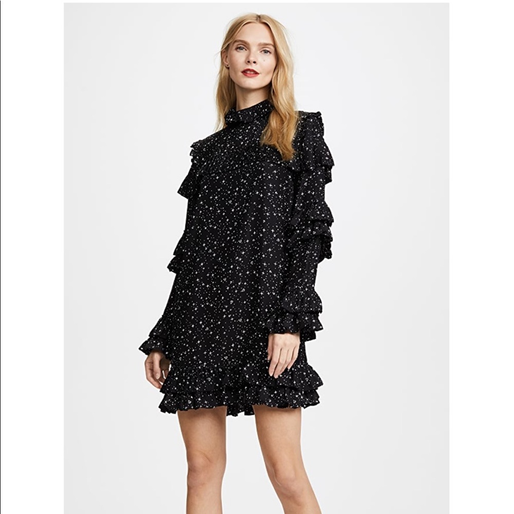 Frame - Diamond Ruffle Dress